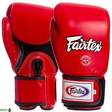 Перчатки боксерские кожаные FAIRTEX BGV1 Черный 10 унции
