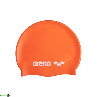 Шапка для плавання Arena CLASSIC SILICONE помаранчевий Уні OSFM