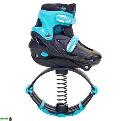 Ботинки на пружинах Фитнес джамперы SP-Sport NewStar Kangoo Jumps SK-901H Голубой 39-42 (полиэстер, пластик, размер 35-42,)