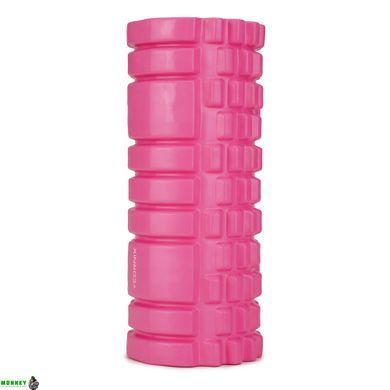 Масажний ролик Cornix EVA 33 x 14 см (валик, роллер) XR-0031 Pink