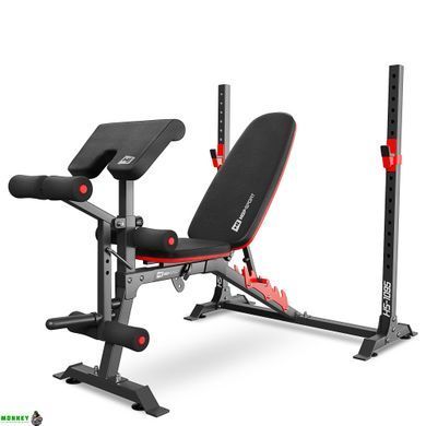 Набор Hop-Sport Strong 76 кг со скамьей HS-1095