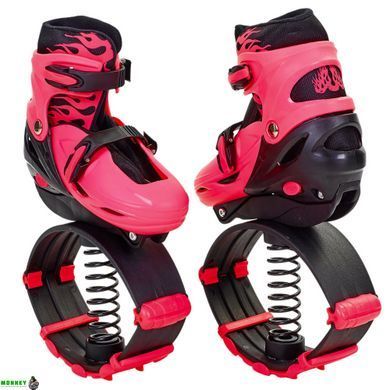 Ботинки на пружинах Фитнес джамперы SP-Sport NewStar Kangoo Jumps SK-901H Голубой 39-42 (полиэстер, пластик, размер 35-42,)