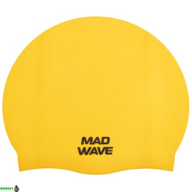 Шапочка для плавания MadWave Intensive Big M053112 (силикон, цвета в ассортименте)