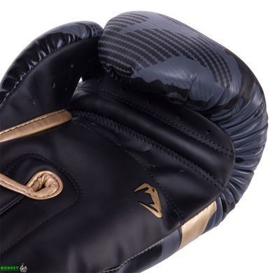 Перчатки боксерские кожаные на липучке VENUM ELITE BOXING VN1392-535 Камуфляж 16 унций камуфляж