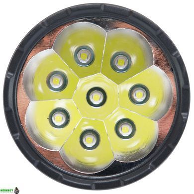 Ліхтарик ручний світлодіодний X-BALOG BL-S11 (пластик, 8 LED, COB, USB-вхід, р-р 14,2х7см, чорний)