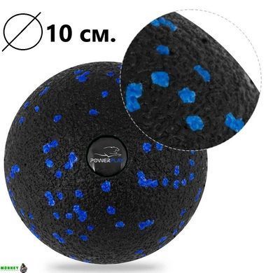 Набор мячей для массажа и йоги PowerPlay PP_4090 EPP (комплект из 2 штук) Blue