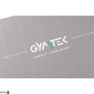 Килимок (мат) для фітнесу та йоги Gymtek NBR 1,5см сірий