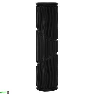 Роллер масажний циліндр (ролик мфр) 45см Grid Spine Roller SP-Sport FI-9390 Рожевий