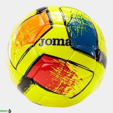 Футбольный мяч Joma DALI II желтый, мультиколор Уни 5