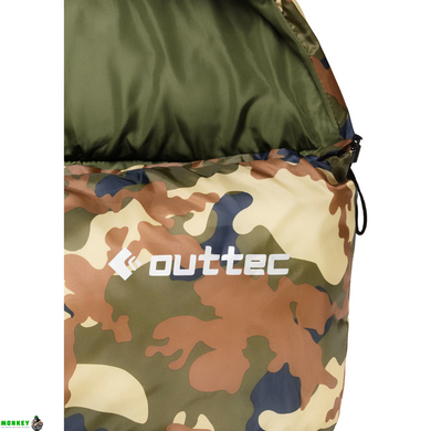 Спальный мешок кокон Outtec Mummy демисезон камуфляж