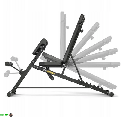 Скамья тренировочная Trex Sport TX-200B с партой Скотта