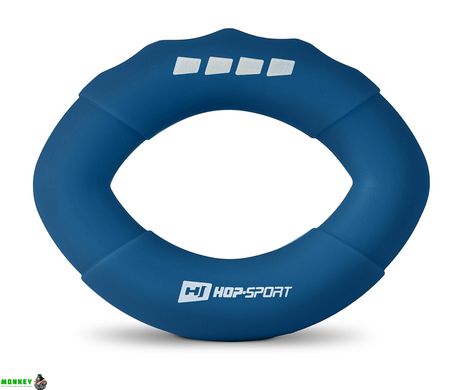 Еспандер силіконовий овальний 27,2 кг Hop-Sport HS-S027OG темно-синій