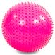 М'яч для фітнесу фітбол масажний Zelart FI-1988-75 75см кольори в асортименті