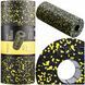 Массажный ролик (валик, роллер) гладкий 4FIZJO EPP PRO+ 33 x 14 см 4FJ0055 Black/Yellow