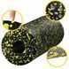 Массажный ролик (валик, роллер) гладкий 4FIZJO EPP PRO+ 33 x 14 см 4FJ0055 Black/Yellow