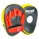 Лапа Вигнута для боксу та єдиноборств BOXER 2010-01 Чорний-червоний 19х23х4см 2шт