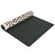 Коврик для йоги Замшевый Record FI-5662-43 размер 183x61x0,3см серый-черный