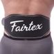 Пояс атлетический кожаный FAIRTEX 161078 ширина-15см размер-S-XL черный