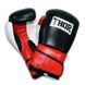 Перчатки боксерские THOR ULTIMATE 14oz /Кожа /бело-черно-красные