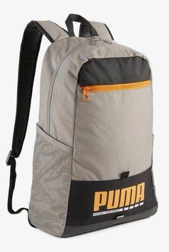 Рюкзак спортивный Puma Plus Backpack 21L черный серый Уни 32x14x47 см