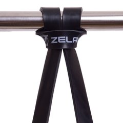 Резина для подтягиваний (лента силовая) Zelart FI-2606-2 (MD1353-2) POWER LOOP (размер 2080x21x4,5мм, жесткость S(16-32кг), черный)