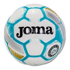 М'яч футбольний Joma EGEO біло-бірюзовий Уні 5
