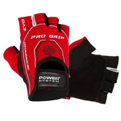 Перчатки для фитнеса и тяжелой атлетики Power System Pro Grip EVO PS-2250E Red S