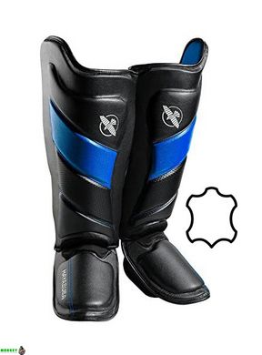 Защита голени и стопы Hayabusa T3 - Black/Blue XL (Original)