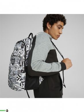 Рюкзак Puma Academy Backpack 19L сірий Уні 20x37x30 см