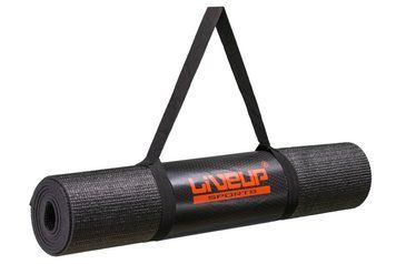 Килимок для йоги LiveUp YOGA MAT TOTAL BLACK LS3231-04blk