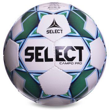 Мяч футбольный SELECT CAMPO PRO V23 №4 белый-зеленый