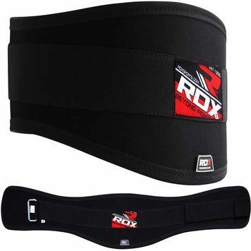 Пояс для тяжелой атлетики RDX Black L