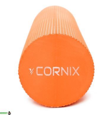Массажный ролик Cornix EVA+ 90 x 15 см (валик, роллер) XR-0312 Orange
