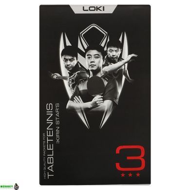 Ракетка для настільного тенісу в чохлі LOKI MT-8869 K3*