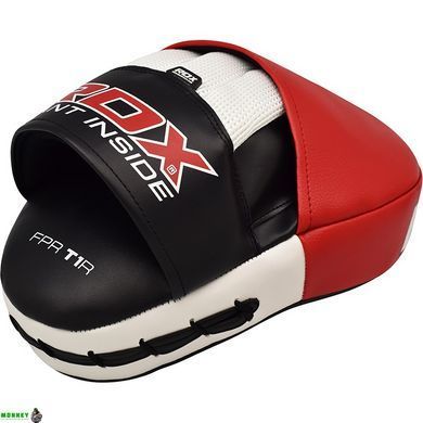 Лапы боксерские RDX Gel Focus Red