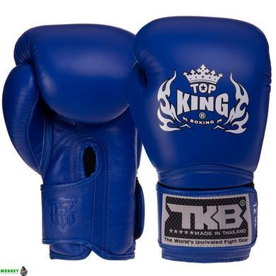 Перчатки боксерские кожаные TOP KING Super TKBGSV Черный 8 унции