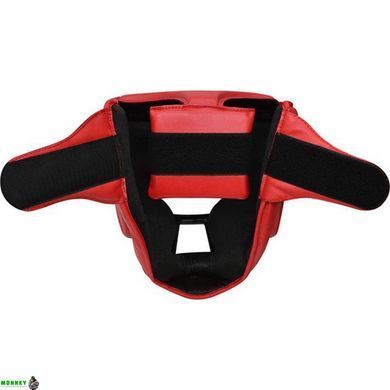 Боксерский шлем RDX T1 Grill Full Red L (капа в комплекте)