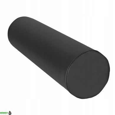 Валик для реабилитации и массажа 4FIZJO 60 x 15 см Black (P-5907739319722)