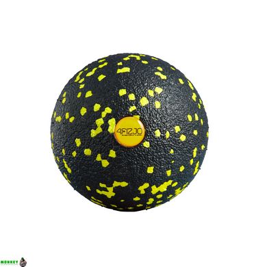 Массажный мяч 4FIZJO EPP Ball 08 4FJ0056 Black/Yellow