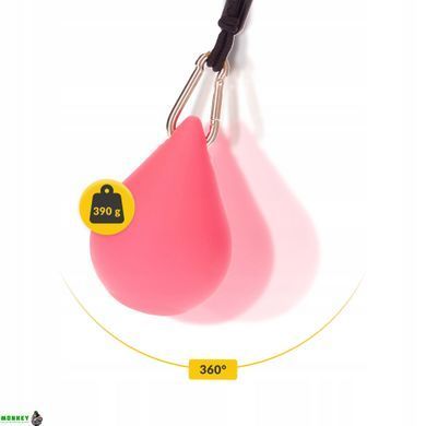 Обруч (хулахуп) масажний 4FIZJO з обтяженням Pink (P-5907739316820)