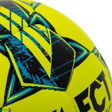 М'яч футбольний SELECT X-TURF V23 №4 жовтий-синій