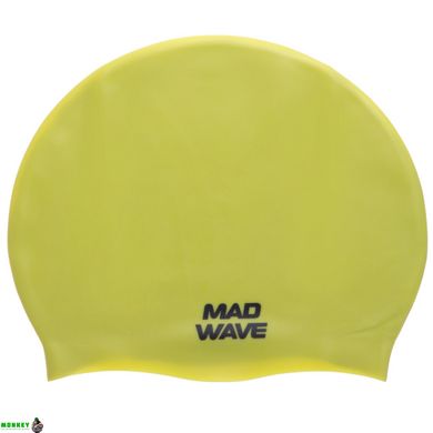 Шапочка для плавания MadWave Light BIG M053113 (силикон, цвета в ассортименте)