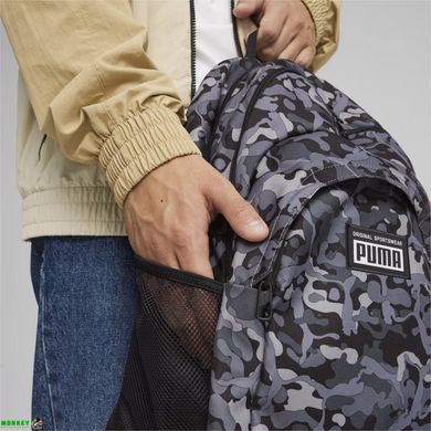 Рюкзак Puma Academy Backpack 19L сірий Уні 20x37x30 см