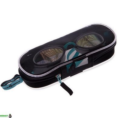 Окуляри для плавання MadWave TRIATHLON Rainbow M042706 Блакитний-чорний