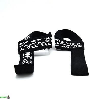 Лямки для тяги MadMax Camo Power Wrist Camo/White