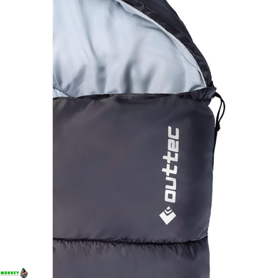 Спальный мешок одеяло Outtec демисезон с капюшоном синий