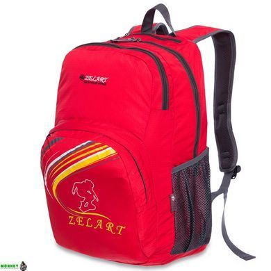 Рюкзак спортивный с жесткой спинкой Zelart GA-3705 Черный 20л