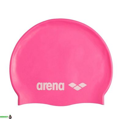 Шапка для плавания Arena CLASSIC SILICONE розовый Уни OSFM