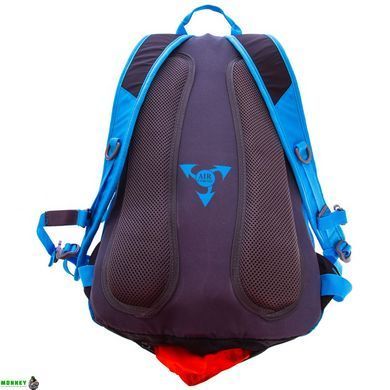 Рюкзак спортивный с жесткой спинкой COLOR Life TY-5293 Голубой-оранжевый 25л