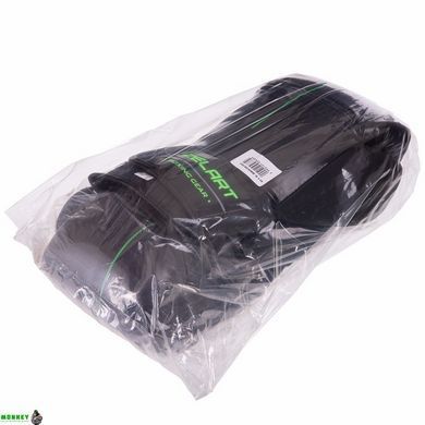 Перчатки боксерские Zelart VL-3085 8 унций 8-14 унций черный-салатовый